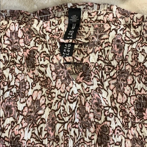 Design Lab Flower Print Dress - Picture 2 of 3